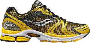 Кроссовки Saucony ProGrid Triumph 4 Lemon Chrome, желтый