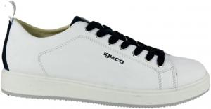 Мужские туфли IGICO оксфорды с плоской подошвой Igi&Co, белый