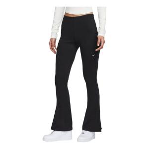 Брюки sportswear chill knit 'black' Nike, черный