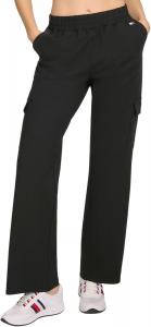 Женские спортивные брюки-карго Tommy Hilfiger с эластичным поясом, Black