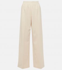 Широкие брюки maud из смесовой шерсти Fforme, желтый