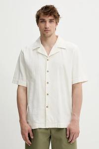 Хлопковая рубашка Won Hundred, бежевый