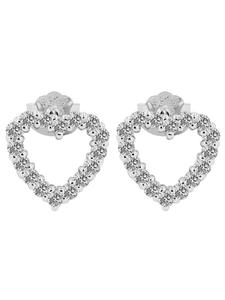 Adeliás Женские серьги - серьги-гвоздики из серебра 925 пробы