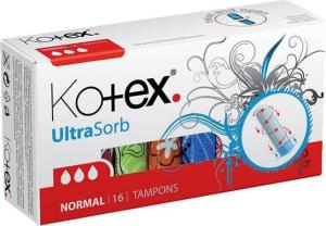 Тампоны Ultra Sorb Normal, 16 шт. Kotex