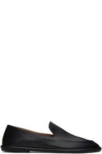Черные лоферы Canal The Row