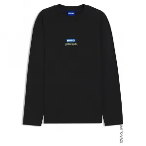 Футболка HUGO Nichaboso JJK 10250555 01 BLUE, черный