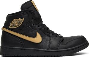 Кроссовки Air Jordan 1 Retro High BHM 2017, черный