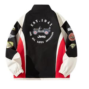 Унисекс куртка Jeep, черная