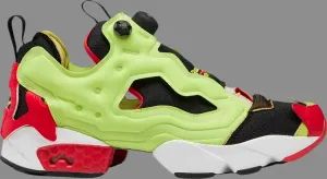 Кроссовки maison margiela x instapump fury 'memory of - citron' Reebok, желтый