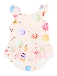 Купальник с оборками Molo, нейтральный