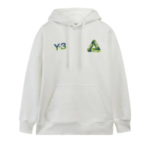 Худи Y-3 x Palace Logo Hoodie 'White', белый