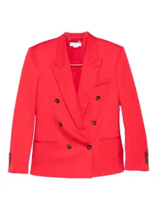 Двубортный пиджак Stella Mccartney, красный