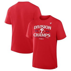 Футболка Philadelphia Phillies 2025 NL East Division Champions Fanatics
