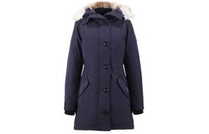 Женский пуховик Canada Goose, Темно-синий