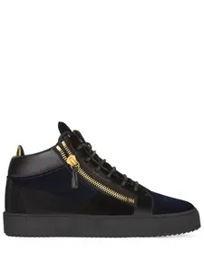 Высокие кеды Kriss Giuseppe Zanotti, синий