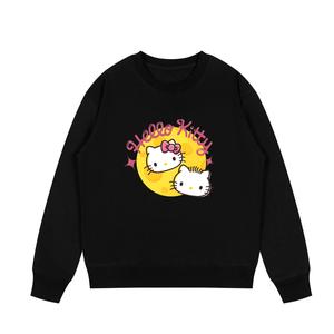 Худи HelloKitty Hello Kitty SS25 Unisex Sanrio, черный