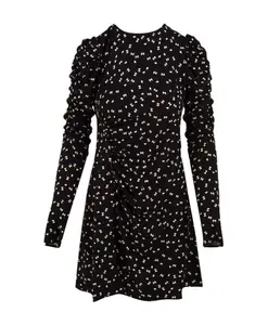 Короткое платье Дора с круглым вырезом Mar De Margaritas, черный