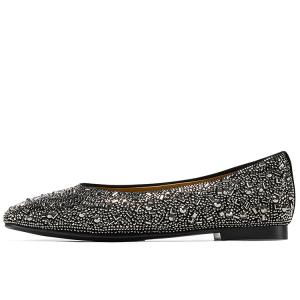 GG-CC GG CC Принцесса Стиль Плоские Туфли Повседневная Обувь 1.5 см Женские - Черные, цвет Black