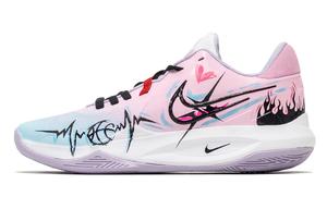 Precision 6 баскетбольные кроссовки мужские низкие Nike, синий/розовый