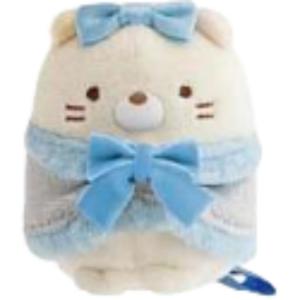 SAN-X Плюшевая игрушка SAN X Corner Bio White Bear, Kitten, Water Dragon, Penguin, Pork Chop, Green Goose, высота 55 см/50 см