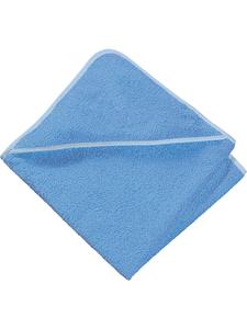 Erwin Müller Банное полотенце с капюшоном из махровой ткани, светло-голубого цвета