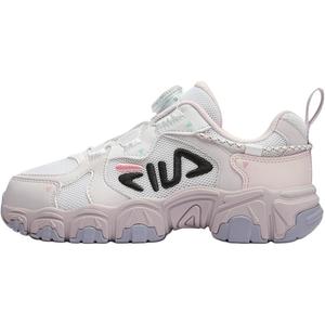 Легкие кроссовки с амортизаторами для детей и подростков FILA KIDS, белый/фиолетовый