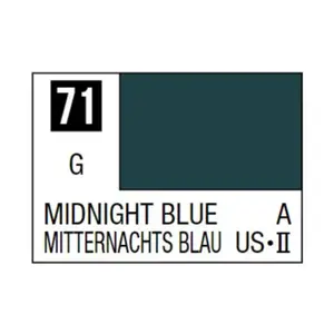 Глянцевый полуночный синий, Mr. Color Paints