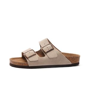 Devo Life Серые унисекс слайдеры, цвет Gray