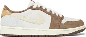 Кроссовки Air Jordan 1 Retro Low OG Year of the Rabbit, коричневый