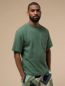 Футболка с круговым пейзажным принтом из хлопка Penfield, Dark Forest