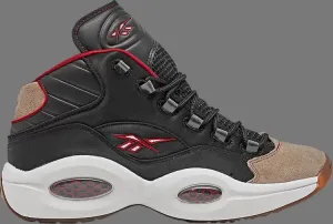 Кроссовки question mid '76ers alternate' Reebok, черный