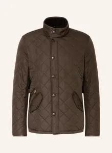 Powell стеганая куртка Barbour, коричневый