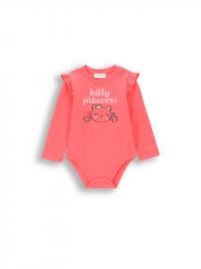 Coccodrillo Розовый боди с длинными рукавами