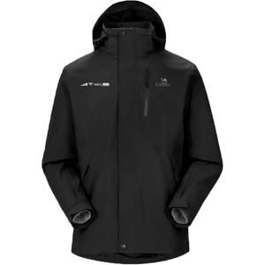 Ветровка мужская All weather Waterproof Windproof UV Protection Thermal Quick Dry CAMEL, черный