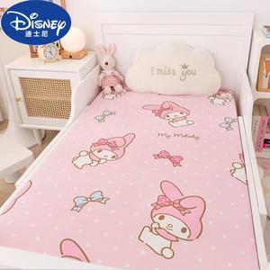 Disney Простыня на резинке 135х200 см, хлопок, дизайн Butterfly Melody