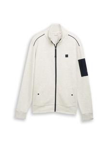 Толстовка TOM TAILOR, Natural White