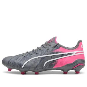 Кроссовки king ultimate fg ag 'cool dark grey ravish' Puma, серый