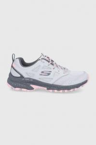 Кроссовки женские Skechers из натуральной кожи, серый