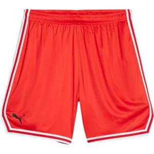 Женские шорты для игр Hoops Team Puma, красный