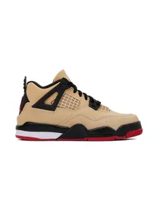 Кроссовки Air Jordan 4 Retro Pizza Jordan Kids, бежевый