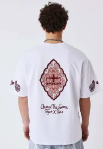 Футболка с принтом Project X Paris, Blanc