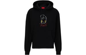 Свитер мужской черный HUGO BOSS