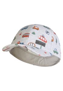 STERNTALER Шляпа 'Fahrzeuge' в светло-сером цвете