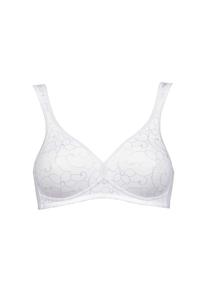 Элегантный хлопковый бюстгальтер без косточек Triumph, белый