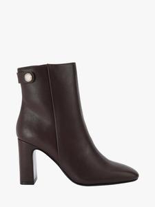 Ботильоны на блочном каблуке jackpot Carvela, цвет Brown Dark