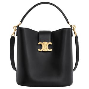 CELINE Сумка кросс-боди Louise Calfskin Medium женская черная