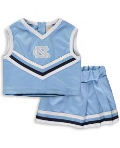 Комплект из двух предметов для девочек-малышей Carolina Blue North Carolina Tar Heels Little King Apparel