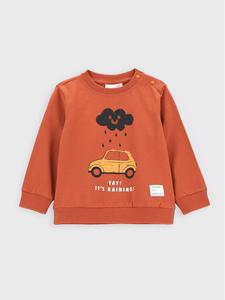 Блуза стандартного кроя Coccodrillo, коричневый