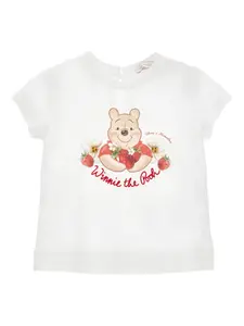 Футболка с принтом Monnalisa, белый