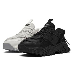 Masongarments Кроссовки Shark Tooth Size 2 Low top Chunky Unisex черно-белые непарные